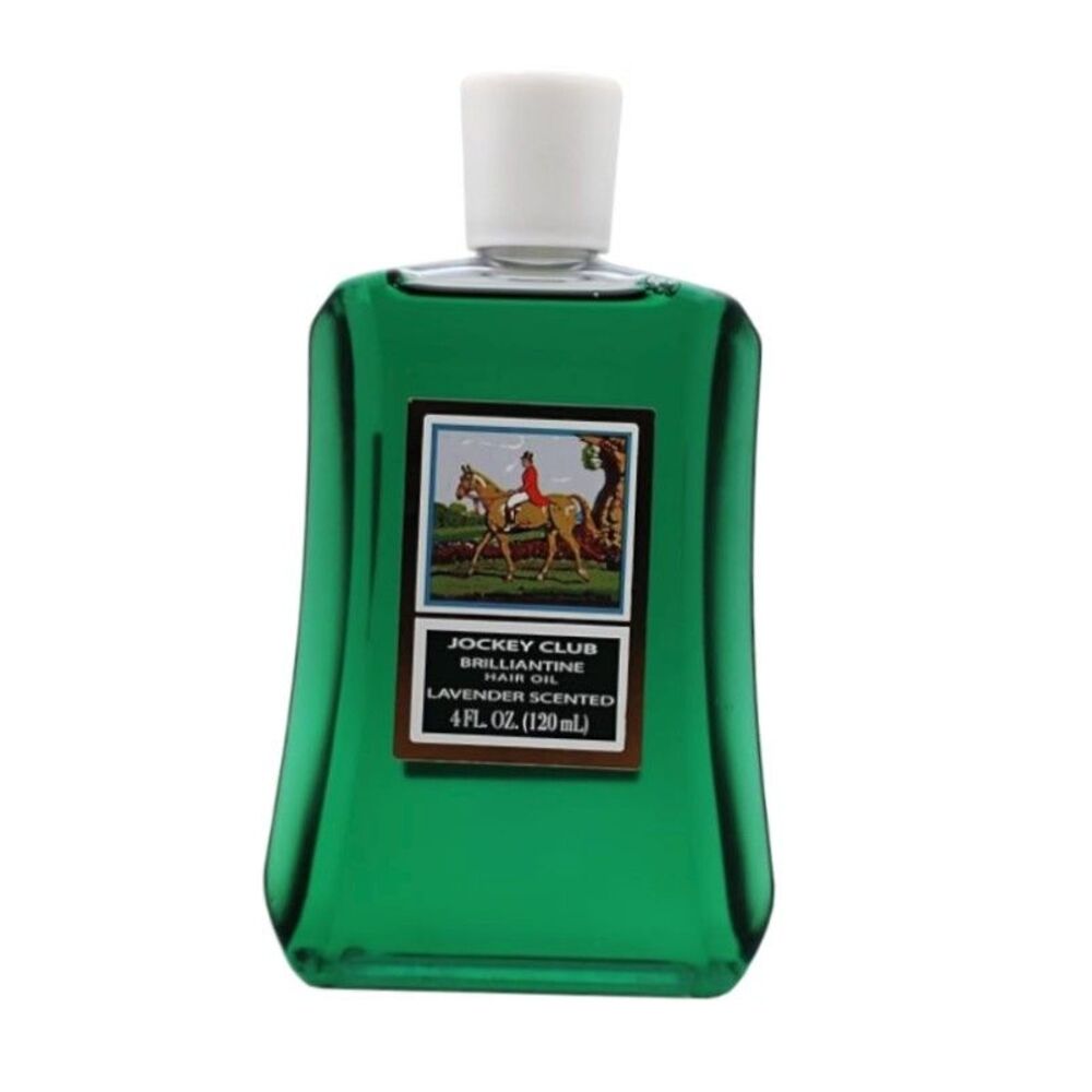 Jockey Club Brilliantine Hair Oil 4 oz Liquid Lavender Scent All Hair Types New